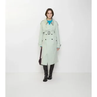 Gabardina Fitzrovia larga de algodón ligero