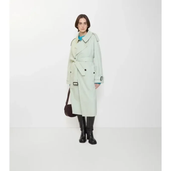 Gabardina Fitzrovia larga de algodón ligero