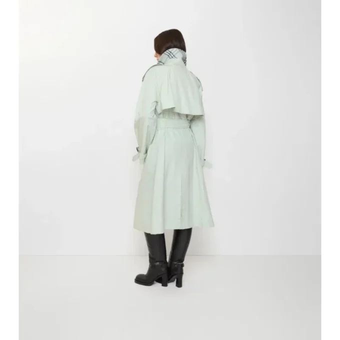 Gabardina Fitzrovia larga de algodón ligero