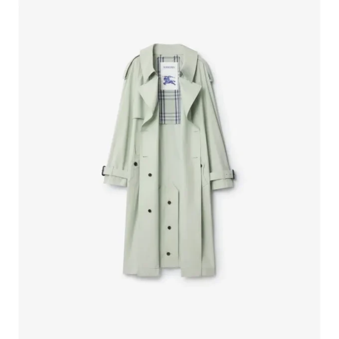 Gabardina Fitzrovia larga de algodón ligero