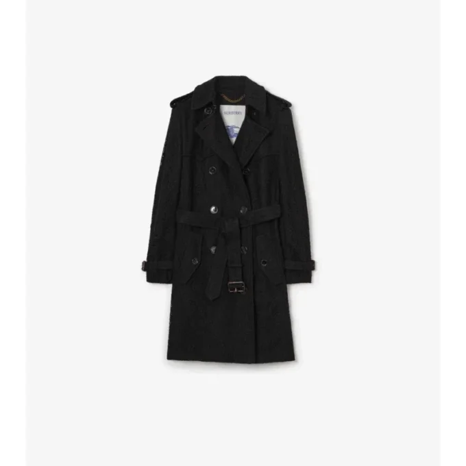 Gabardina Foxfield de encaje con estampado de cachemira y largo medio Gabardina Foxfield de encaje con estampado de cachemira y largo medio