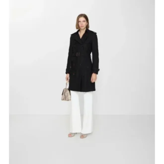 Gabardina Foxfield de encaje con estampado de cachemira y largo medio Gabardina Foxfield de encaje con estampado de cachemira y largo medio