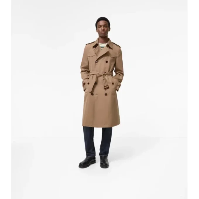 Gabardina Foxfield larga de algodón y seda Gabardina Foxfield larga de algodón y seda