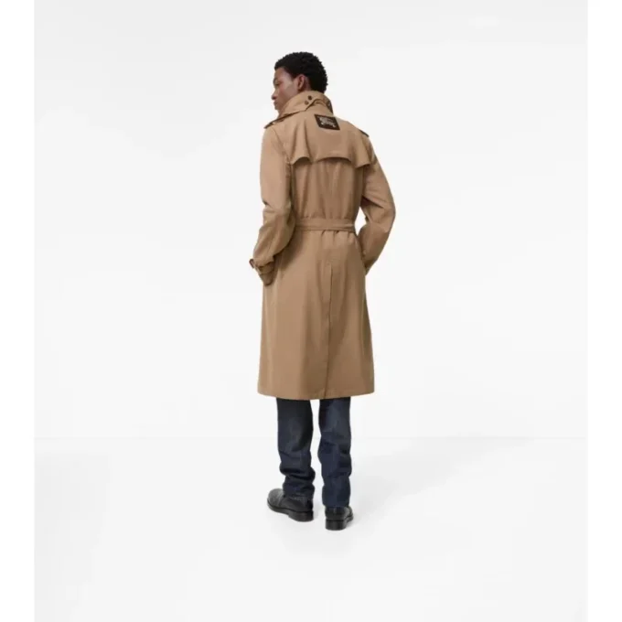 Gabardina Foxfield larga de algodón y seda Gabardina Foxfield larga de algodón y seda