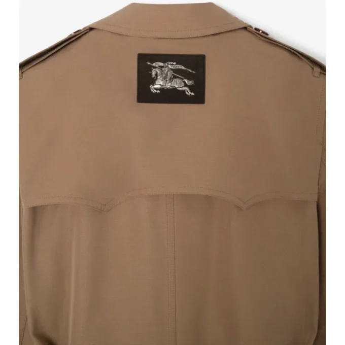 Gabardina Foxfield larga de algodón y seda Gabardina Foxfield larga de algodón y seda