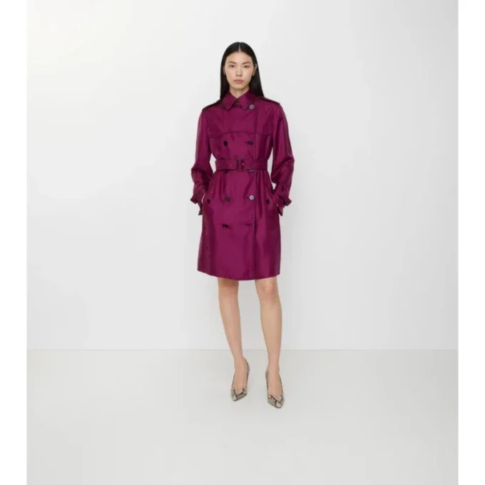 Gabardina Foxfield larga de seda Gabardina Foxfield larga de seda