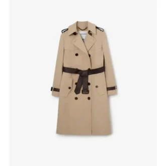 Gabardina Foxfield larga de seda y algodón