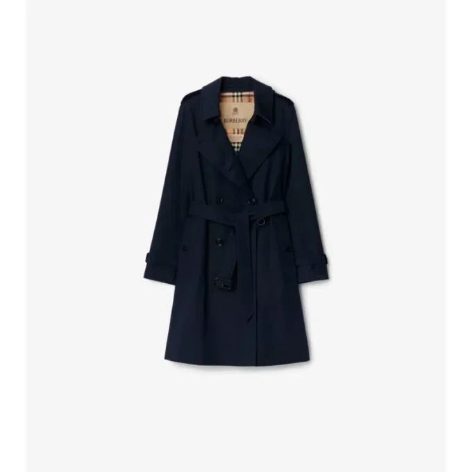 Gabardina Kensington Heritage Trench Coat de largo medio