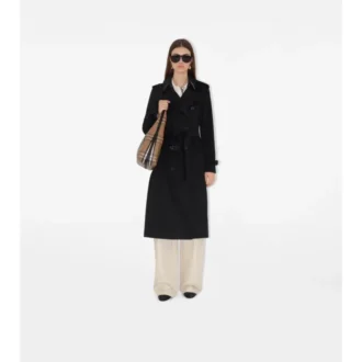 Gabardina larga de cachemira Kensington Trench Coat Gabardina larga de cachemira Kensington Trench Coat