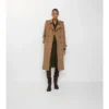 Gabardina larga de cachemira Kensington Trench Coat
