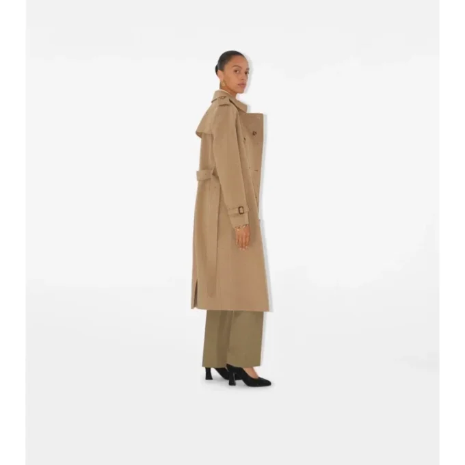 Gabardina larga de cachemira Kensington Trench Coat