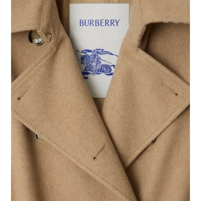 Gabardina larga de cachemira Kensington Trench Coat