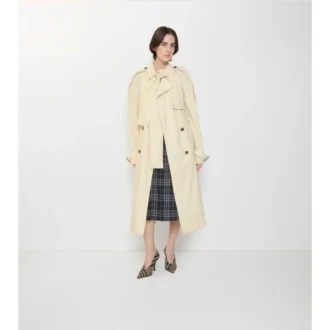 Gabardina larga de lona Trerose Trench Coat Gabardina larga de lona Trerose Trench Coat