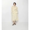 Gabardina larga de lona Trerose Trench Coat Gabardina larga de lona Trerose Trench Coat