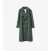 Gabardina larga de mezcla de viscosa de estilo barroco Trench Coat Gabardina larga de mezcla de viscosa de estilo barroco Trench Coat