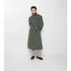Gabardina larga de mezcla de viscosa de estilo barroco Trench Coat Gabardina larga de mezcla de viscosa de estilo barroco Trench Coat