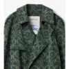Gabardina larga de mezcla de viscosa de estilo barroco Trench Coat Gabardina larga de mezcla de viscosa de estilo barroco Trench Coat