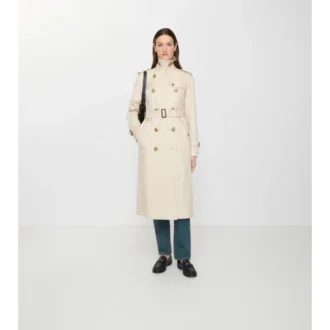 Gabardina Waterloo larga de Tropical Gabardine Trench Coat