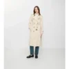 Gabardina Waterloo larga de Tropical Gabardine Trench Coat