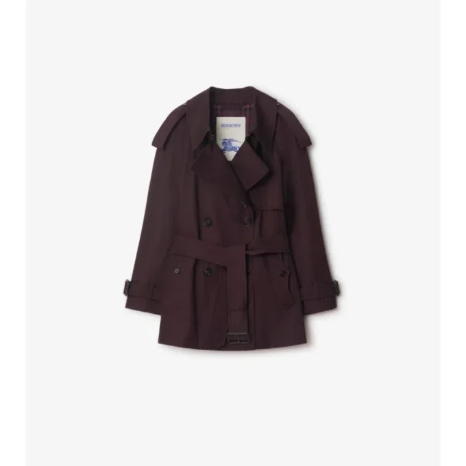 Gabardine corta Fitzrovia Trench Coat