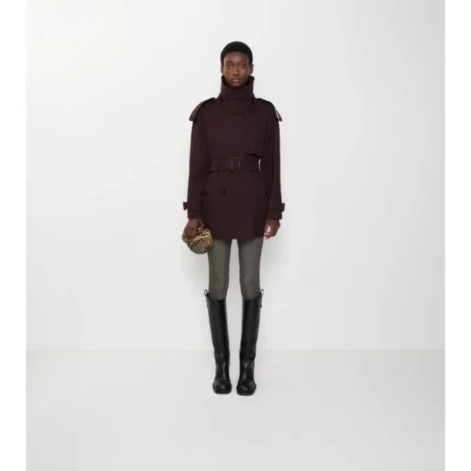 Gabardine corta Fitzrovia Trench Coat