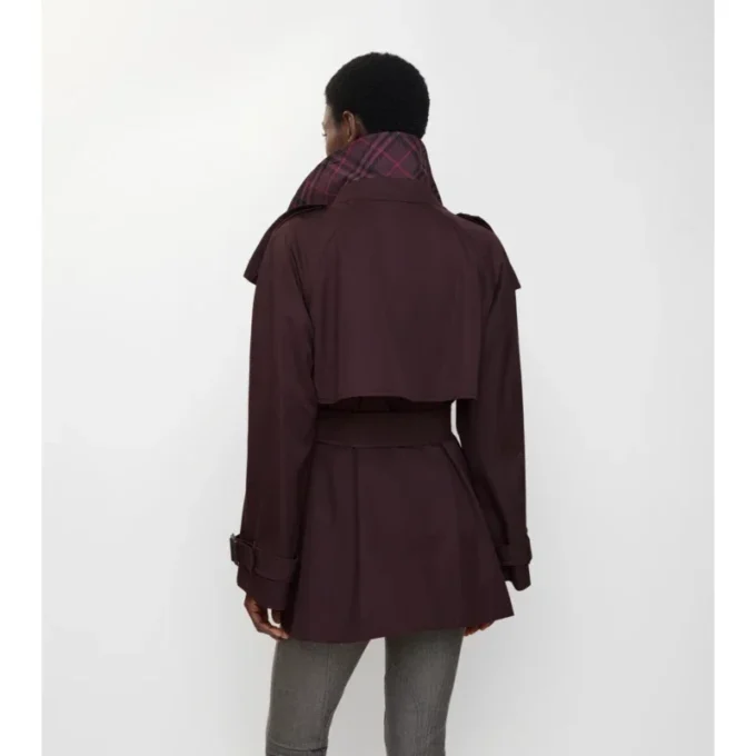 Gabardine corta Fitzrovia Trench Coat
