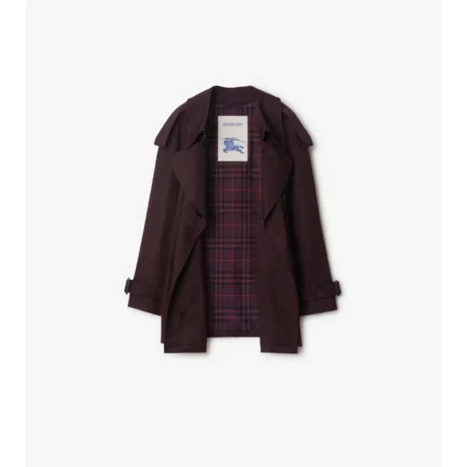 Gabardine corta Fitzrovia Trench Coat