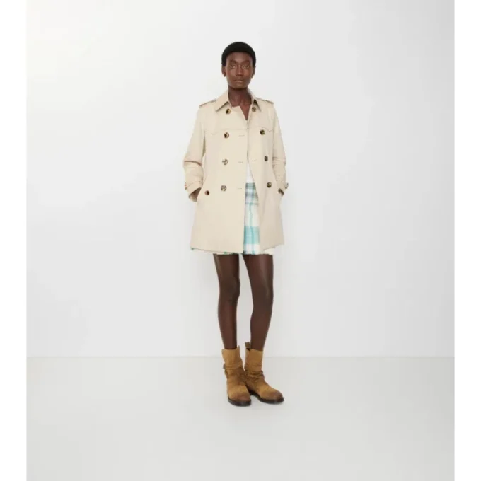 Gabardine corta Summerside Trench Coat 