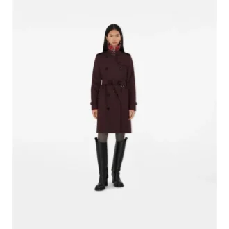 Gabardine Kensington de longitud media Gabardine Kensington de longitud media