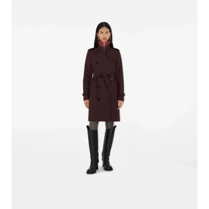 Gabardine Kensington de longitud media Gabardine Kensington de longitud media