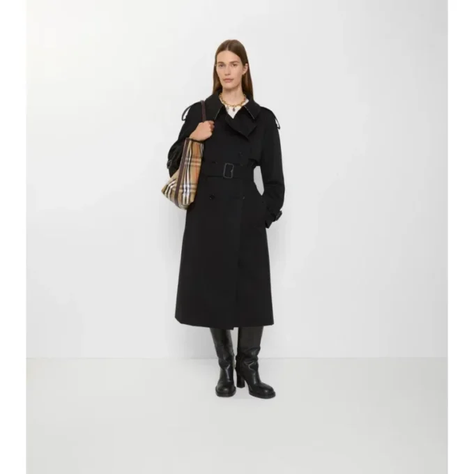 Gabardine larga Fitzrovia Trench Coat