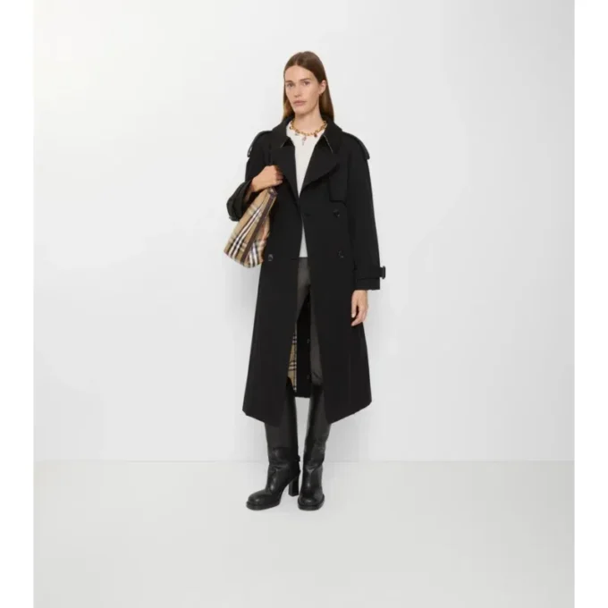Gabardine larga Fitzrovia Trench Coat