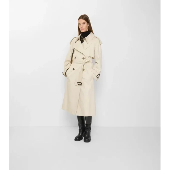 Gabardine larga Fitzrovia Trench Coat