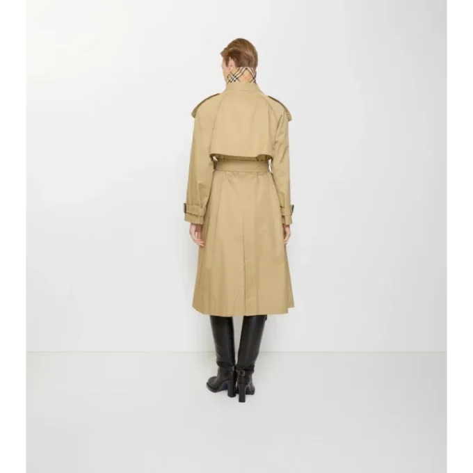 Gabardine larga Fitzrovia Trench Coat