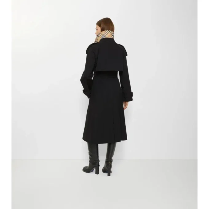 Gabardine larga Fitzrovia Trench Coat