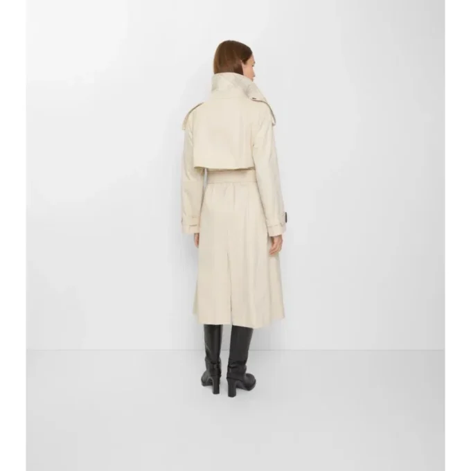 Gabardine larga Fitzrovia Trench Coat