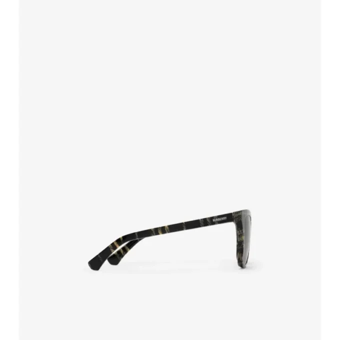 Gafas de sol cuadradas con estampado de cuadros Gafas de sol cuadradas con estampado de cuadros