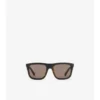 Gafas de sol cuadradas con estampado de cuadros en relieve Gafas de sol cuadradas con estampado de cuadros en relieve