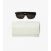Gafas de sol cuadradas con estampado de cuadros en relieve Gafas de sol cuadradas con estampado de cuadros en relieve