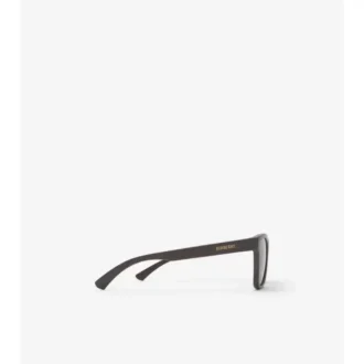 Gafas de sol cuadradas con estampado de cuadros texturizados