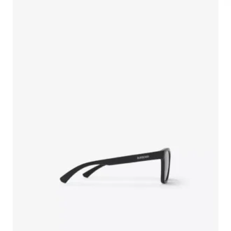 Gafas de sol cuadradas con estampado de cuadros texturizados