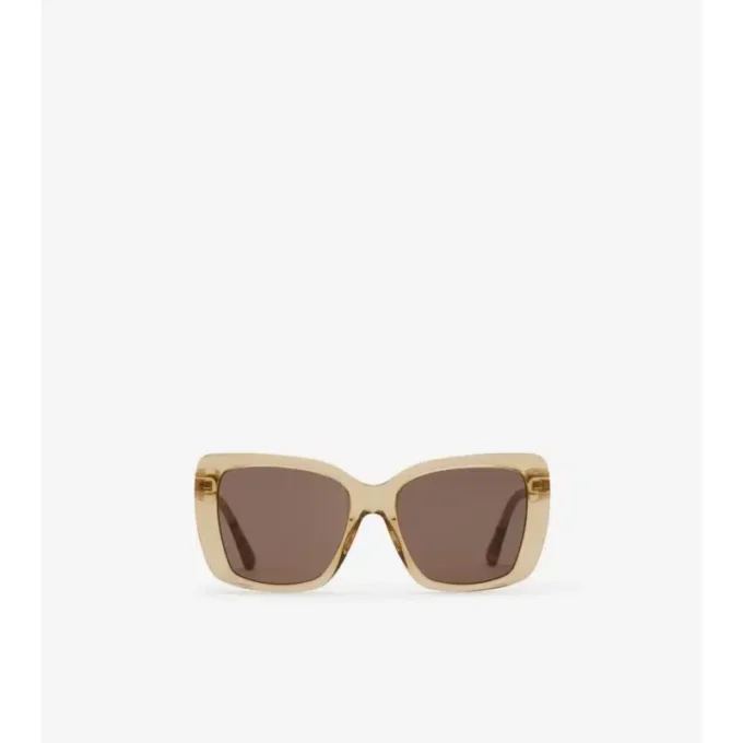 Gafas de sol cuadradas con estampado de cuadros tubulares Gafas de sol cuadradas con estampado de cuadros tubulares