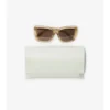 Gafas de sol cuadradas con estampado de cuadros tubulares Gafas de sol cuadradas con estampado de cuadros tubulares