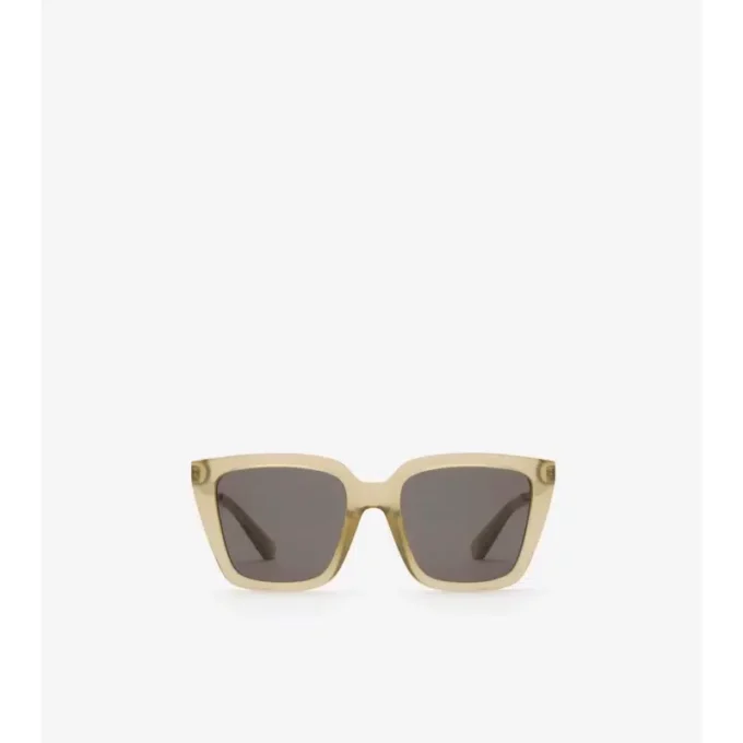 Gafas de sol cuadradas con grabado de cuadros 