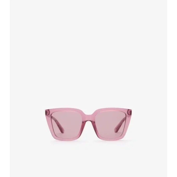 Gafas de sol cuadradas con grabado de cuadros 