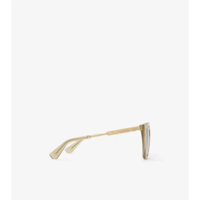 Gafas de sol cuadradas con grabado de cuadros 