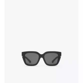 Gafas de sol cuadradas con incrustaciones de cuadros