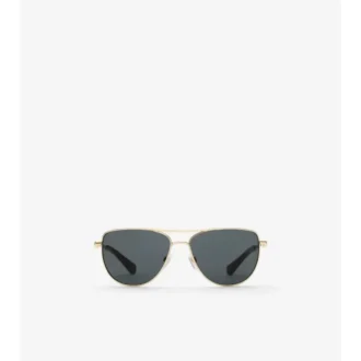 Gafas de sol cuadradas con logotipo metálico Gafas de sol cuadradas con logotipo metálico