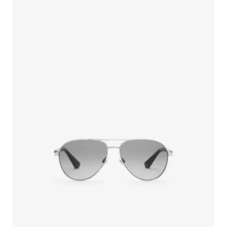 Gafas de sol de aviador con montura metálica 