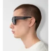 Gafas de sol de montura cuadrada con detalle del logotipo Gafas de sol de montura cuadrada con detalle del logotipo
